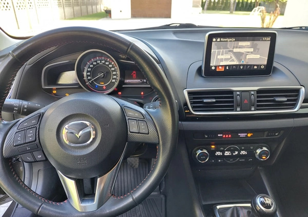 Mazda 3 cena 53000 przebieg: 142000, rok produkcji 2016 z Łask małe 596